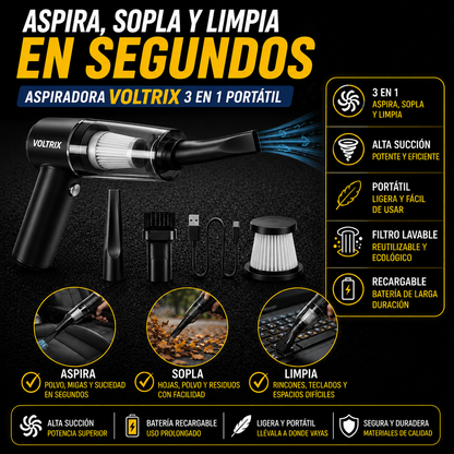 LIMPIA CUALQUIER RINCÓN EN SEGUNDOS