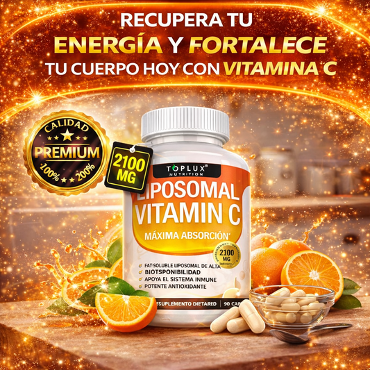 LA VITAMINA C MÁS POTENTE PARA TU ENERGÍA Y DEFENSAS